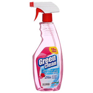 Al Emlaq Rose Scent Green Clean Glass Cleaner