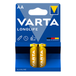 بطاريات قلوية AA طويلة العمر من فارتا