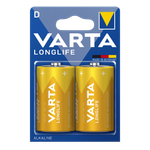 Varta Longlife D Alkaline Batteries