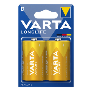 Varta Longlife D Alkaline Batteries