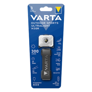 كشاف رأس خارجي فائق الخفة H30R أبيض من فارتا