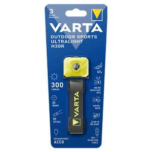 كشاف رأس خارجي فائق الخفة H30R لايم من فارتا