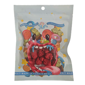 قطع توت العليق مجففة مجمدة من أيوم