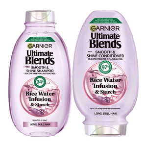 Garnier Ultimate Blends Rice Water Shampoo & Conditioner Set