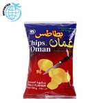 Oman Classic Chili Flavored Potato Chips