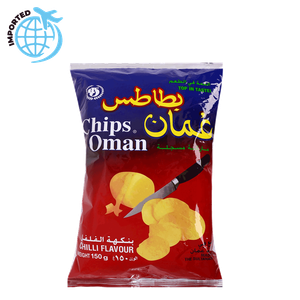 شيبس الكلاسيكي بنكهة الفلفل الحار من عمان