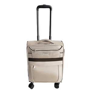 Flylite Soft Trolley Beige & Brown Size 19
