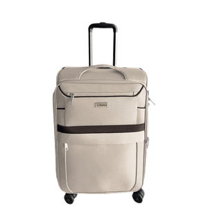 Flylite Soft Trolley Beige & Brown Size 24
