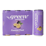 Green Cola Mocktails Passion Fruit Drink