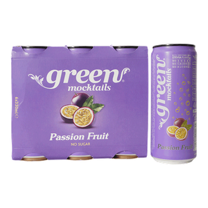 Green Cola Mocktails Passion Fruit Drink