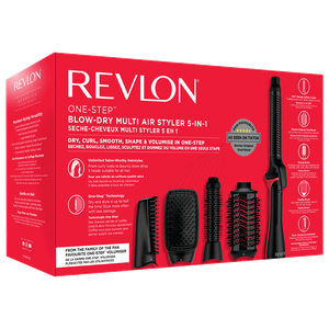 Revlon One-Step Multi-Styler Blow Dryer 5-In-1 Hot Air Brush