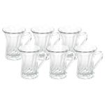 Al Saif Classic Glass Tea Cup Set