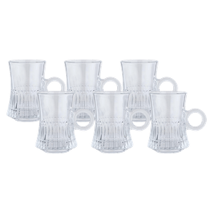 Al Saif Zad Glass Tea Cup Set