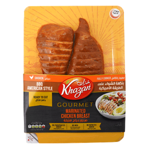 صدر دجاج مشوي متبل باربيكيو من خزان