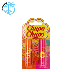 Chupa Chups Twin Lip Balm Strawberry Orange
