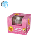 Chupa Chups Strawberry & Cream Small Jar Candle