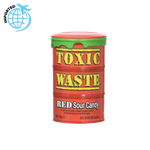 Toxic Waste Red Sour Candy Drum