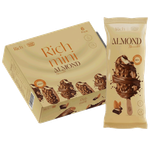 Kdcow Almond Ice Cream Rich Multipack Sticks