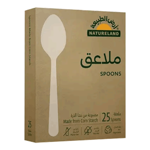 Natureland Corn Starch Spoons Pack