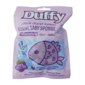 Duffy Lavender Baby Konjac Sponge 