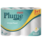 Papco Plume 3 Ply Kitchen Towels