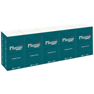 Papco Plume 3 Ply Pocket Tissues