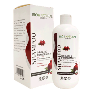 Bio & Natural Organic Pomegranate Shampoo For Colored & Damaged Hair