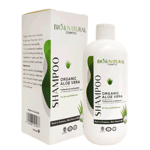 Bio & Natural Organic Aloe Vera Shampoo For Dry & Brittle Hair