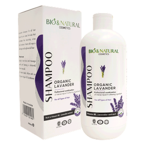 Bio & Natural Organic Lavender Shampoo For All Hair Types
