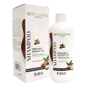 Bio & Natural Organic Argan Oil Shampoo For Dry & Damaged Hair