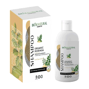Bio & Natural Organic Moringa Shampoo For All Hair Types 