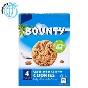 Bounty Chocolate Coconut Gluten Free Cookies