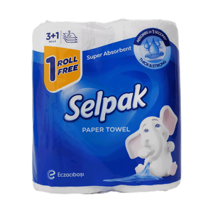 Selpak 3+1 Toilet Rolls Pack 