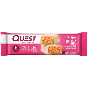 Quest Birthday Cake Flavor Hero Protein Bar