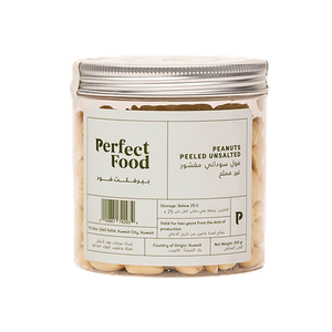 Perfect Food Peeled Peanuts