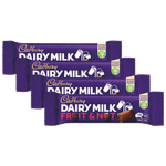 لوح شوكولاتة بالحليب والمكسرات من كادبوري