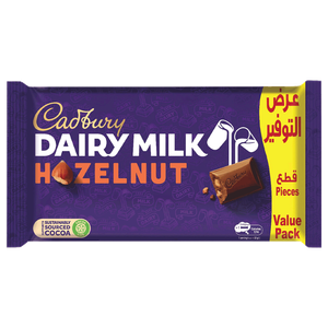 لوح دايري ميلك بالبندق متوسط الحجم من كادبوري