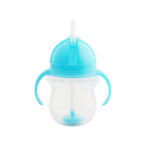 Munchkin Any Angle Weighted Straw Trainer Cup - Blue