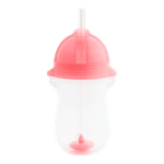 Munchkin Any Angle Weighted Straw Trainer Cup Large - Pink