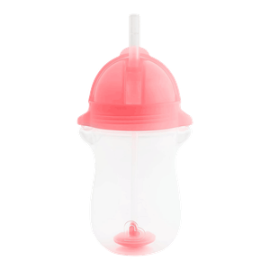 Munchkin Any Angle Weighted Straw Trainer Cup Large - Pink