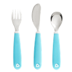 Munchkin Splash Toddler Cutlery Set - Blue