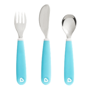 Munchkin Splash Toddler Cutlery Set - Blue