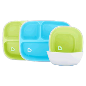 Munchkin Splash Dining Set - Blue & Green