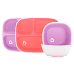 Munchkin Splash Dining Set - Pink & Purple