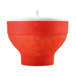 Brabantia Lekue Microwave Popcorn Maker Red