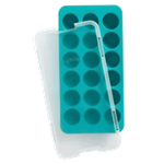Brabantia Lekue Rectangular Ice Cube Tray With Lid Turquoise