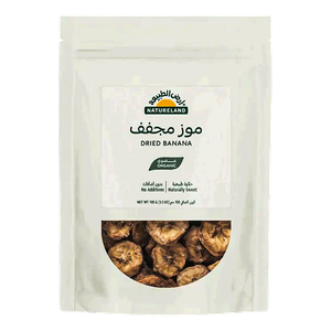 من أراضي الطبيعة موز مجفف