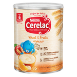 Nestle Cerelac Wheat & Fruits Infant Cereal Tin