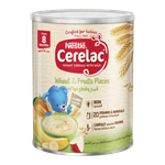 Nestle Cerelac Wheat & Fruits Pieces Cereal Tin
