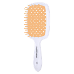 فرشاة هوائية لفروة الرأس بلون أبيض وأصفر من بوز آند دوتس